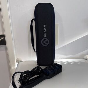 Black Grooming Brush with Case